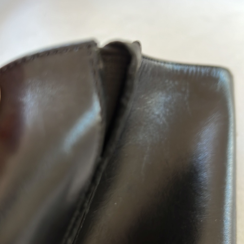 Nine West black leather boots - Picture 6 of 6